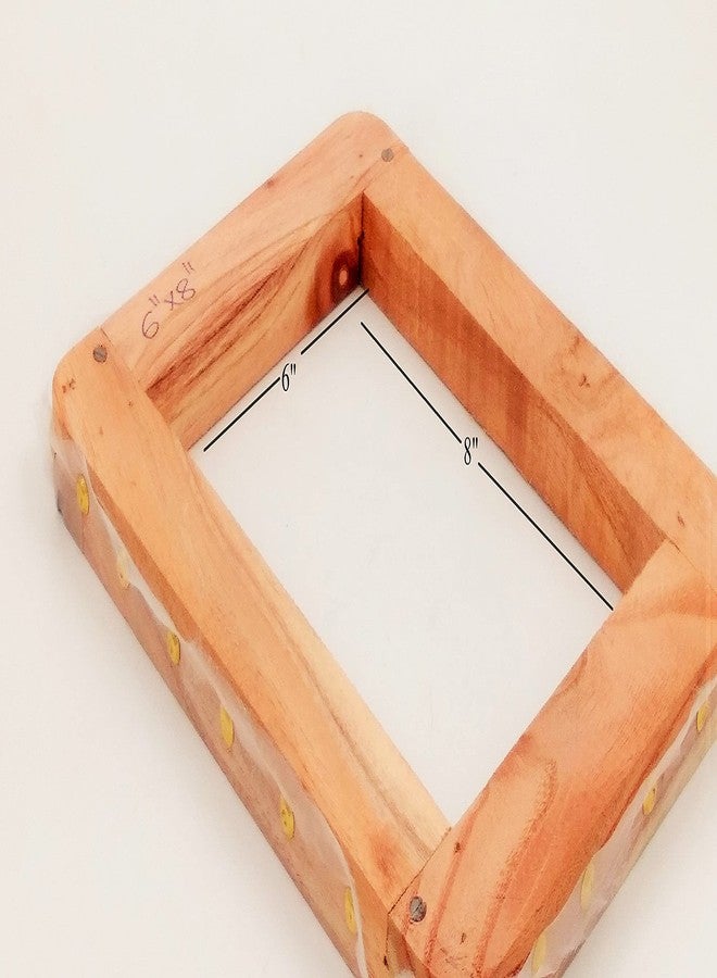 Sumikrafts Screen Printing Kit-Frame-Whole Sale Pack of 3 pcs- for Screen Printing-Size Small 6'' X 8'' Pre-Stretched Silk Screen Frame - Image 2